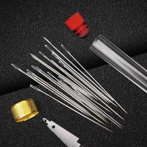 37Pcs/Set Large Eye Stitching Needles Hand Sewing Needles Set For Hand Sewing Craft Sewing Needle And Sewing Tool Set