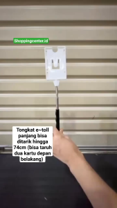 PREMIUM TONGKAT ETOLL 3.0 TONGTOLL EMONEY FLAZZ STIK ETOLL DUA KARTU BISA DITARIK PANJANG