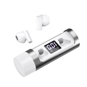 New Wireless Bluetooth Headset K6 Metal Rotating Earbuds TWS Esports Gaming Headset Low Latency In-Ear Digital Display Headset