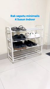 Rak Sepatu Kokoh Minimalis / Floating Shelf Creative Shoe Rack RSPT