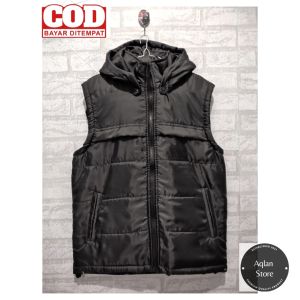 jaket Rompi Jaket Motor Tanpa Lengan Rompi Parasut Anti Angin Pria Keren - Rompi Vest - Rompi Motor Murah -. Jaket Rompi Parasut - Rompi Mudik - Pelindung Dada - Aqlan Store Bandung