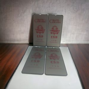 Tempered Glass Vivo Y01 Y02 Y02T Y03 Ceramic Spy Matte Anti Minyak Anti Kepo Full Layar