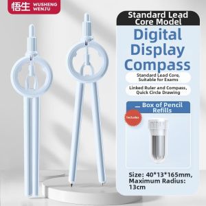 BEISHU | Digital Click Type Safety Stylish Multipurpose Student Compass