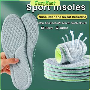 C.N. Cotton Insoles for Shoes Deodorization Sweat Absorption Insert Sport Shoes Running Pads