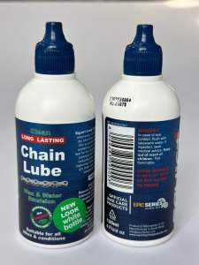 Dầu Nhớt sên xe đạp Squirt Long Lasting Chain Lube 120ml - Mẫu chai mới chống giả