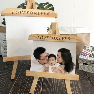 Bàn Phim Cưới Bằng Gỗ Nguyên Khối Thân Thiện Với Môi Trường 7 Inch 10 Inch Bộ Khung Ảnh Trang Trí Nhà Sáng Tạo