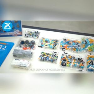 คอร์สเรียนหุ่นยนต์ออนไลน์ 1 ชม. แถมฟรี!! หุ่นยนต์ STEAM Education CB82A SCIENCE AND EDUCATION SET (Paper Box) (สามารถประกอบได้มากกว่า 12 แบบ)