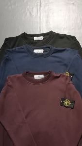 Crewneck Stone Island Fulltag & Full Bordir Distro Jaket Sweater Untuk Pria dan Wanita Bahan Tebal Quality Premium Distro