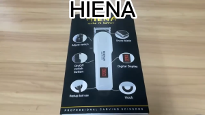 HIENA Hair Clipper HYN-209 HYN-023 Set Razor Wireless Hair Trimmer With Lcd Display Cordless Barber Golden Color Hair Cutter Machine