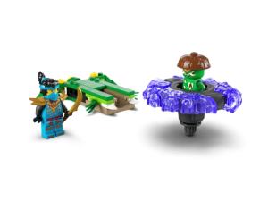 LEGO NINJAGO 71849 Nya vs. Mutation Monster Spinner (49 Pieces)