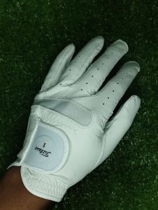 Sarung Tangan Golf Pria kulit domba full white