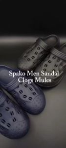 Spako 5CM Thick Men Sandals Clogs Mules Size 40-45 Sandal Lelaki By Shoe Factory Malaysia