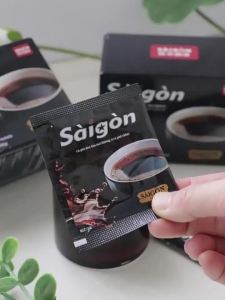 SAGOCOFFEE | Cà Phê Hương Mèo Đen Nhanh Chóng Ít Béo Không Đường Giảm Cân