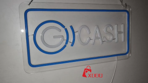 XDDQ Gcash Signage LED Light USB Neon Lights Piso WIFI Signage for Business with Light