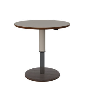 YIYOU | Retro Style Small Space Circular Adjustable Sofa Side Table