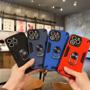 for Vivo V30/V30 Pro/V30e/Y03 4G/Y03T/Y21d/Y31 5G/Y31S 5G/Y77 5G Magnetic Metal Ring Phone Case
