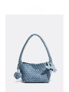 MABULA | Lace Weave 2026 New Winter Trendy Tote Bag