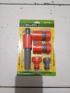 SAMBUNGAN KONEKTOR SELANG AIR SET ISI ( 5 PCS ) / BASIC HOSE SET BERKUALITAS
