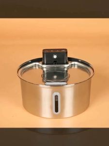 ไร้สายอัจฉริยะ 😺น้ำพุแมว 💖น้ำพุหมา😺 ไม่จำเป็นต้องเสียบปลั๊ก สแตนเลส 3.2Lความจุใหญ่🐈304 Stainless steel water dispenser  น้ำพุแมวไร้สายอัตโนมัติ พร้อมส่ง แบต น้ำพุแมว 3ลิตร อัตโนมัติไร้สาย รุ่นใหม่ ระบบเซนเซอร์ อินฟราเรด