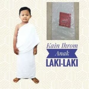 Kain Ihram Kain Ihrom Bahan Adem Semua Usia Perlengkapan Haji Dan Umroh