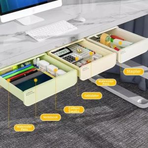 DANBIYIN | Under Table Hidden Storage Drawer Organizer