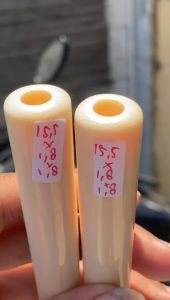 pipa gg asli lokal panjang 15cm model bulat bahan merah bening super