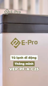 Tủ lạnh ô tô di động E-pro C25 - Làm đá siêu tốc - Cắm trại hoặc sử dụng tại nhà