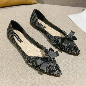 MIFEI | Pointed Toe Flat Womens Single Shoe Gentle Fairy