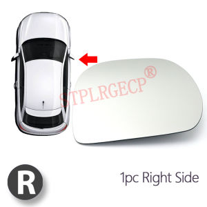 Stplrgecp Passenger Side Driver Side Left or Right Door Side Heated Wing Mirror Glass Lens for Fiat 500L 2012-2020 2021 2022