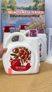 【5KG】Botare 168H Laundry Detergent Long‑Lasting Fragrance | Pomegranate | Low Foam | Deep Cleaning