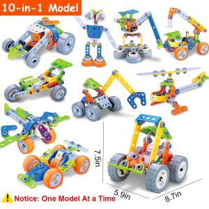 167 STEM Toy Kit Kids Building Blocks Learning Set for 4 years 5 67 8 9 10 years old Boys and Girls Best Kids Toys Creative Games Fun Activities Premium gift for kids