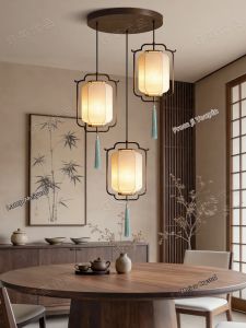 DENGMEIYOUPIN | Triple-headed Combination Dining Room Chandelier