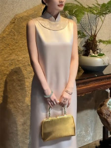 QINGNAER | New Chinese Style Lady Fashion Summer 2025 Dress