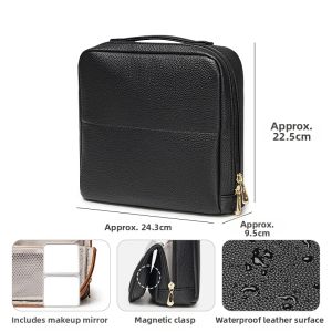 Cute Portable Travel Makeup Bag with Compartments 2026 New Style