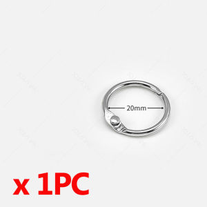 20mm Metal Binder Rings DIY Albums Loose-leaf Book Hoops Office Binding Supplie Photo Album Circle Keychain Notebook Scrapbook