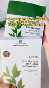 Mặt Nạ BNBG Vita Tea Tree Healing Face Mask Pack Làm Dịu Giảm Mụn Hàn Quốc