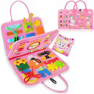Đồ Chơi Bảng Học Tập Montessori Cho Trẻ Mới Biết Đi Chủ Đề Khủng Long Đồ Chơi Cảm Giác Giáo Dục Đồ Chơi Du Lịch Kèm Ba Lô Trang Phục Và Kỹ Năng Sống