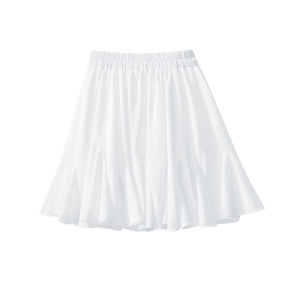 Váy Ngắn Chữ a Cạp Cao Màu Đen Ngọt Ngào Cay Nồng Bằng Vải Chiffon Cho Nữ Mùa Hè 2024 Váy Ngắn Chống Ánh Sáng Cho Người Nhỏ Nhắn