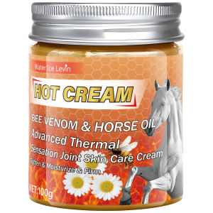 Advanced Thermal Bee Venom & Horse Oil Hot Cream for Joint Skin Care Tighten & Moisturize & Firm.