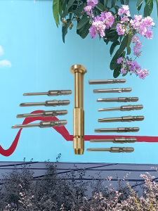 Repair Watch Driver Hexagonal Watch Screwdriver with Copper Handle Screwdriver for Glasses Plum Blossom Screwdriver Camera Dismantling Screwdriver Tool