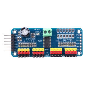 PCA9685 Robot Controller IIC Interface 16 Channel 12-Bit PWM Servo Motor Shield Driver for Arduino Robot/ Raspberry Pi