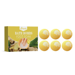 ximonth | Bubble Bath Ball Flowers Scent Body Bathing Cleaning Relaxing Natural Herbal Essential Oil Anti Dry Cracking Foot Spa