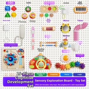 WEINIMEI | Montessori Educational Wall Toy DIY Busy Board