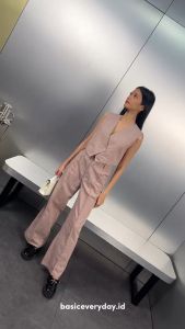 Rompi Vest Set Wanita BasicEveryday