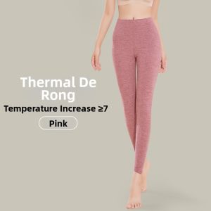 MsPai | Thick Warm High Waisted Leggings Women Large Size Thin Thermal Underwear
