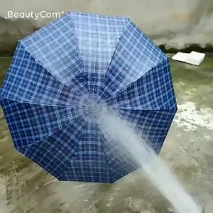 Umbrella designed with premium UV protection perfect for use in both sunlight and rainy conditions.