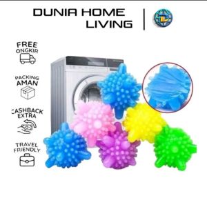 MAGIC LAUNDRY BALL BOLA KARET PEMBERSIHAN PENGGOSOK PAKAIAN DI MESIN CUCI