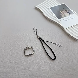 Phone ring buckle holder metal phone holder phone hanging rope pendants