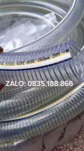 BÁN LẺ: Ống nhựa mềm lõi thép đường kính trong PHI 65 mm dày 3mm Ống hút bùn hút nước ống dẫn Xăng Dầu Hoá chất làm ống hút cho máy bơm độ bền cao áp lưc lớn
