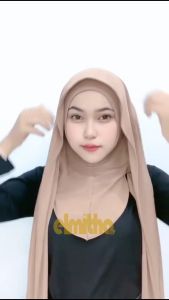 PASHMINA INSTAN INNER OVAL TUTUP LEHER ROYAL JERSEY HQ By elmitha hijab